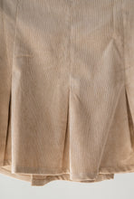 Load image into Gallery viewer, Sage Corduroy Skirt

