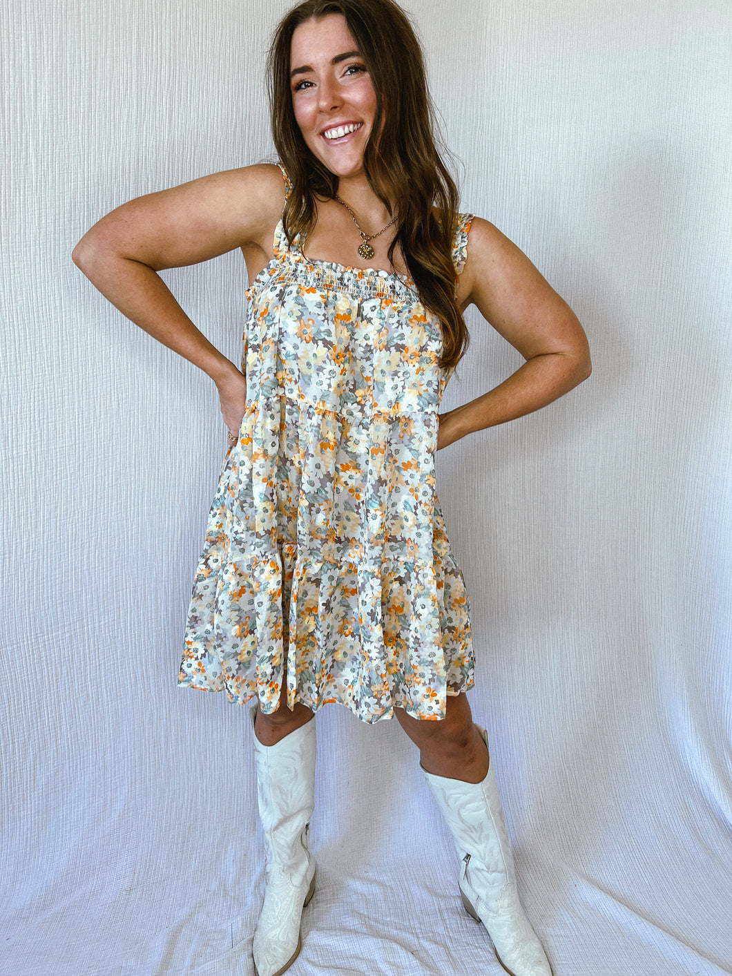 Cover Me in Sunshine Tunic Dress