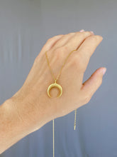 Load image into Gallery viewer, Luna Crescent Necklace
